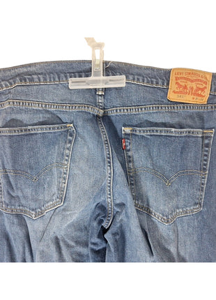 Levis Jeans Mens 36 X 34 Denim 541 Tapered Mid Rise Blue