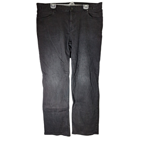 Calvin Klein Men’s Regular Fit Straight Leg Jeans Size 40x32 Black Denim 5-Pocket