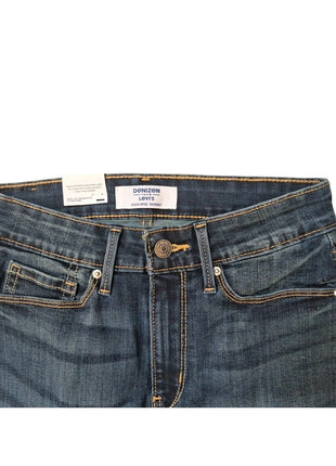 Denizen From Levis Womens Modern Skinny Jeans Mid-Rise Stretch Denim Size 2M W26 L30