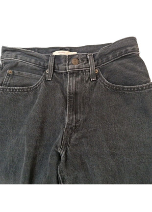 Levis 94 Baggy Womens Black Jeans Size 27W Relaxed Fit Denim