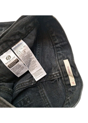 Levis 94 Baggy Womens Black Jeans Size 27W Relaxed Fit Denim