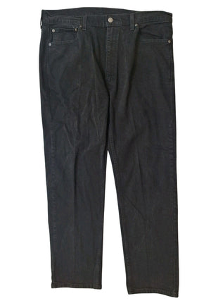 Levi’s 505 Men’s Straight Leg Jeans Size 40x32 Black Cotton Blend Durable Denim