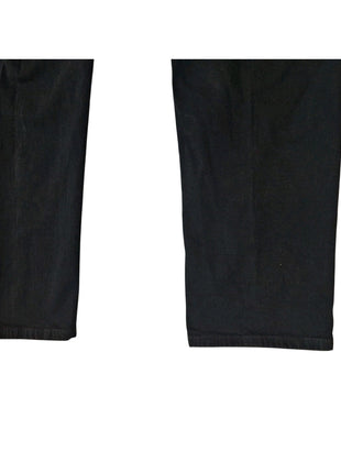 Levis 505 Mens Black Straight Leg Jeans W40 L32 Cotton Blend Durable Denim