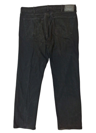 Levi’s 505 Men’s Straight Fit Jeans Size 40x32 Black Cotton Blend Denim