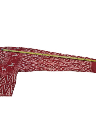 Blizzard Bay Red XXL Ugly Christmas Sweater Llama With Scarf