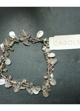 Vintage Carolee Bracelet  Pink Stones Signed VTG was $45