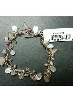 Vintage Carolee Bracelet  Pink Stones Signed VTG was $45