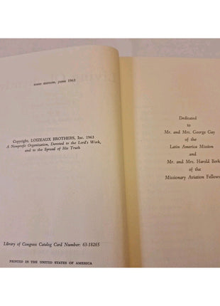 Living Obediently A Devotional Study of the Book of Jonah By J. Allen Blair 1963