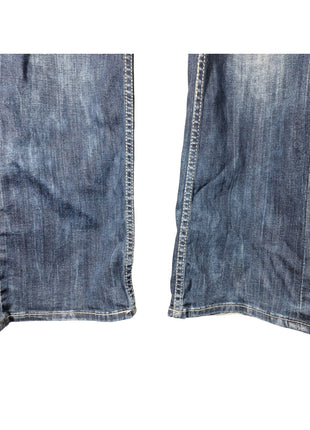 Departwest Nomad Men's Jeans With Stretch 31X30 31W 30S - Dark Wash - Distressed