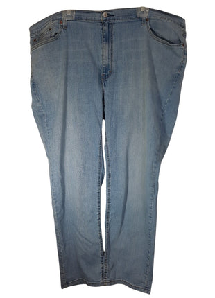 Levi 541 Athletic Taper Jeans Mens 48x32  Blue Light Wash Denim Big And Tall