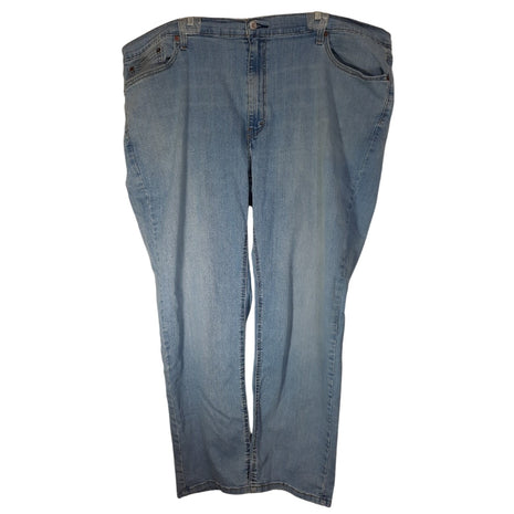 Levi 541 Athletic Taper Jeans Mens 48x32  Blue Light Wash Denim Big And Tall