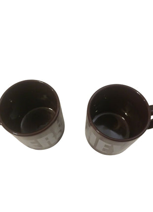 Set of 2 Hershey's Since 1894 Chocolate Coffee Mugs Hersheys - Galerie