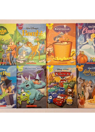 Lot of 8 Hardcover Disney's Wonderful World of Reading Books Scholastic