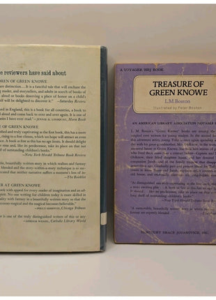 Lot of 2 L.M. Boston The Children of Green Knowe 1955 + Treausre of Greene Knowe