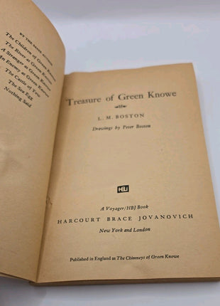 Lot of 2 L.M. Boston The Children of Green Knowe 1955 + Treausre of Greene Knowe