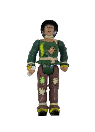Wizard Of Oz Collectible Figurines Set Of 3 - Scarecrow Glinda & Cowardly Lion - Vintage Plastic Figures