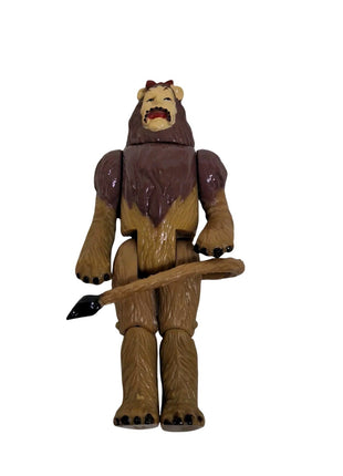 Wizard Of Oz Collectible Figurines Set Of 3 - Scarecrow Glinda & Cowardly Lion - Vintage Plastic Figures