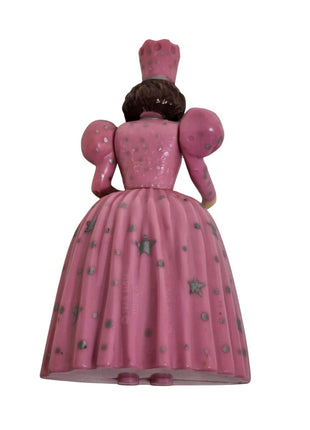 Wizard Of Oz Collectible Figurines Set Of 3 - Scarecrow Glinda & Cowardly Lion - Vintage Plastic Figures