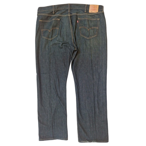Levi’s 501 Men’s Original Fit Jeans Size 46x34 Dark Wash Blue Denim