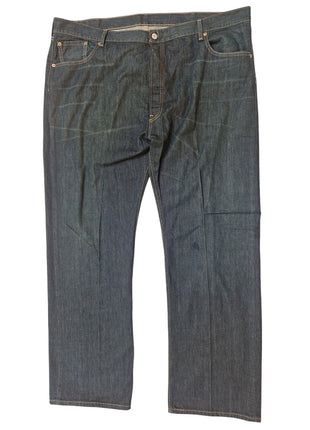 Levi’s 501 Men’s Original Fit Jeans Size 46x34 Dark Wash Blue Denim