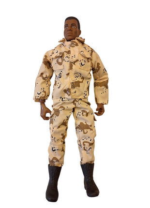 GI Joe Action Figure USMC Force Recon African-American US Marine 1996 Hasbro