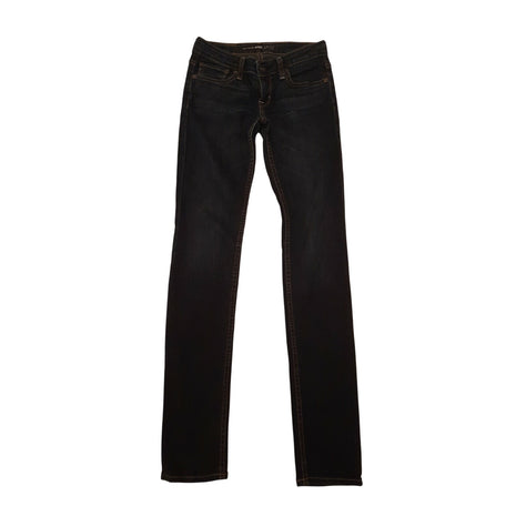 Big Star Sweet Skinny Ultra Low Rise Size 25R - Dark Wash Jeans 31.5" Inseam