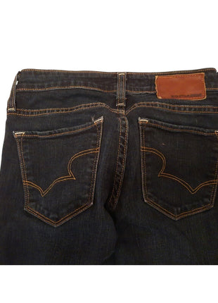 Big Star Sweet Skinny Ultra Low Rise Size 25R - Dark Wash Jeans 31.5" Inseam