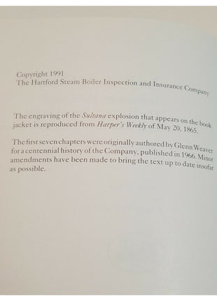 An Evolving Concern -Technology Safety And The Hartford Vintage Insurance Book