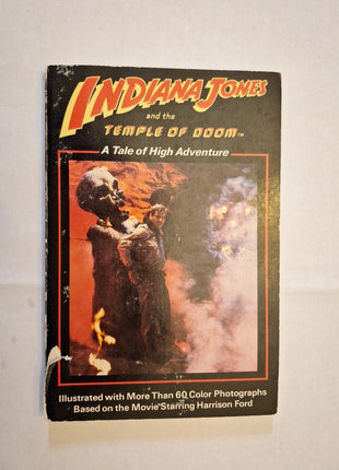 Indiana Jones and the Temple of Doom: A Tale of High Adventure 1984 Vintage
