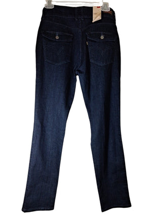 NWT Levi’s Women’s Mid Rise Skinny Leg Jeans Size 8M Dark Wash Blue Denim