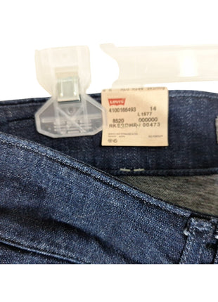 NWT Levi's Women's Skinny Leg Mid Rise Skinny Dark Wash Blue Denim Jeans Size 8M