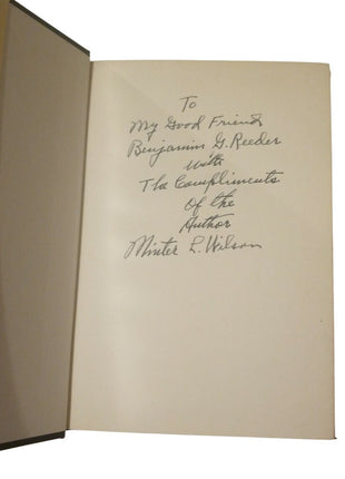 Magic Moments in the Life of a Lawyer Minter L. Wilson Autographed Judge West VA