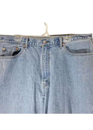 Levi's 550 Jeans Mens 40x30 Blue Denim Straight Leg Relaxed Fit 5-Pockets Casual