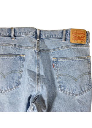 Levi's 550 Jeans Mens 40x30 Blue Denim Straight Leg Relaxed Fit 5-Pockets Casual