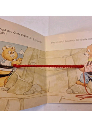 Carey's Camping Adventure Red Rope PB Book by Nancy McConnell - 1983 - Vintage