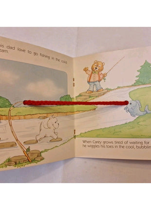 Carey's Camping Adventure Red Rope PB Book by Nancy McConnell - 1983 - Vintage