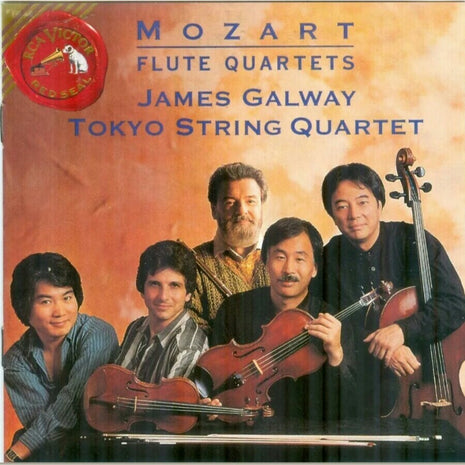 Mozart Flute Quartets James Galway Tokyo String Quartet RCA Victor Red Seal CD