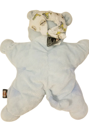 Harley-Davidson Motorcycles Born to Ride Baby Plush Teddy Bear Powder Blue