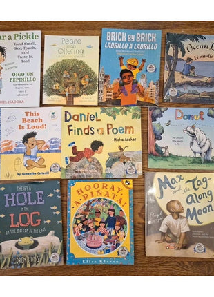Lot 10 Dolly Parton Imagination Library Books - 4 Are Bilingual Spanish English