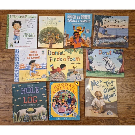 Lot 10 Dolly Parton Imagination Library Books - 4 Are Bilingual Spanish English