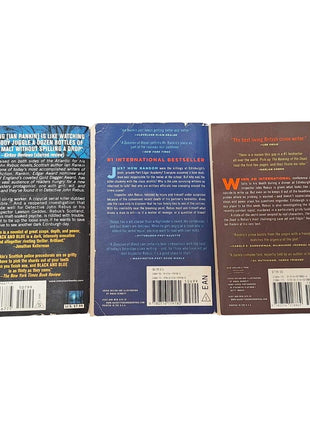 Ian Rankin Paperback Book Set Of 3 - Black And Blue A Question Of Blood The Naming Of The Dead