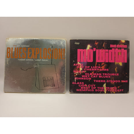 Lot of 2 CDs - JON SPENCER BLUES EXPLOSION - Orange 1994 - Mo' Width 1992