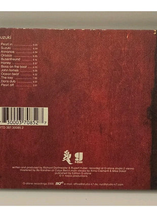 Suzuki by Tosca (CD, 2000, G-Stone Records)