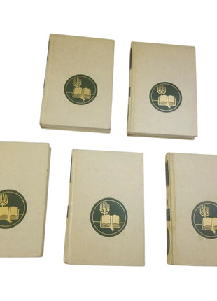 Vintage 1960 THE BOOK OF LIFE 5 VOLUMES Bible Commentary - Newton Hall