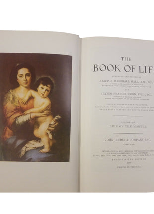 Vintage 1960 THE BOOK OF LIFE 5 VOLUMES Bible Commentary - Newton Hall