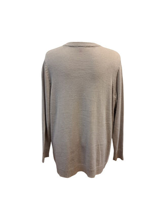 Holiday Time Women’s 2X 18W/20W Gray Penguin Ugly Christmas Sweater