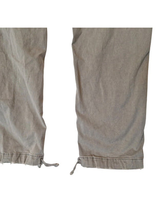 American Eagle Outfitters Flex Cargo Pants Men 29x34 Gray Cotton Mid Rise Hiking