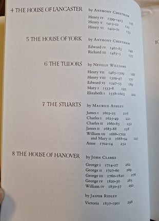 The Lives of the Kings and Queens of England book by Antonia Fraser 1066 to 1975