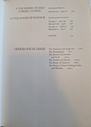 The Lives of the Kings and Queens of England book by Antonia Fraser 1066 to 1975