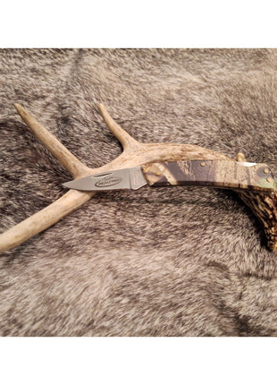 Hunter's Advantage Team Realtree Folding Pocket Knife Plain Edge Lockback Camo